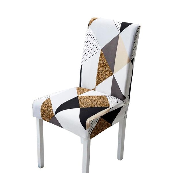 

chair covers printing cover elastic stretch removable dining