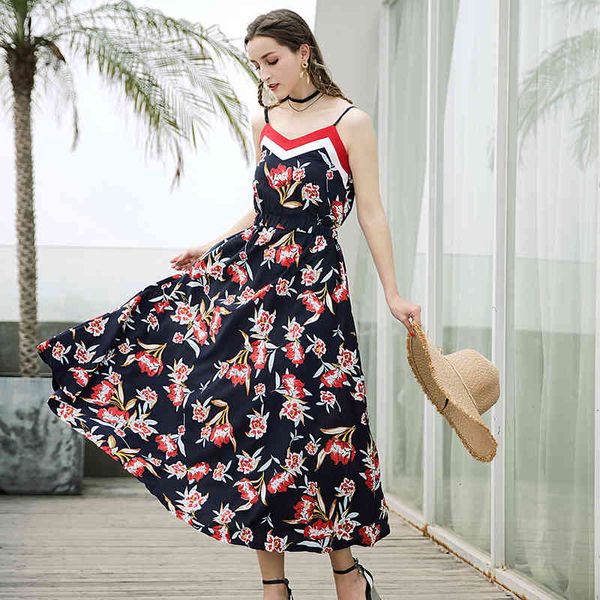 

dress 2021 women's new sleeveless loose suspender mid-length vest women, Black;gray