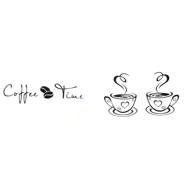 

wall stickers 2 pcs removable pvc sticker decals decor art bedroom design for window glass door 57x17cm & 31x18.7cm