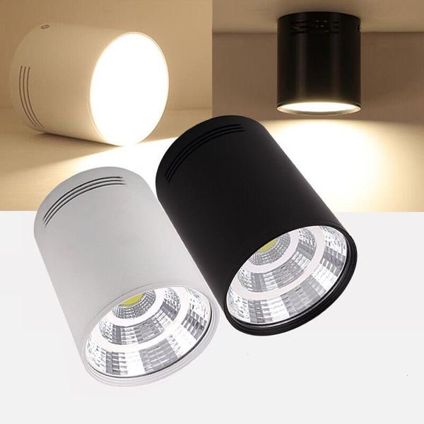 

ceiling lights led downlights dimmable 5w 7w 9w 12w 15w surface mounted lamps spot light warm /natural /cold white ac 85-265v + driver