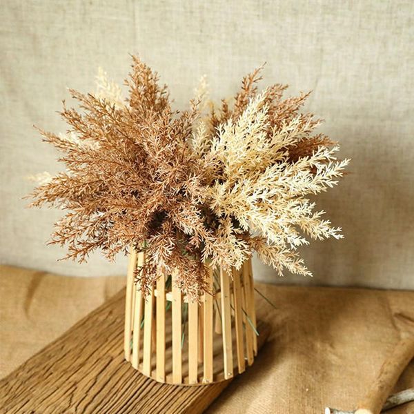 

real delight in the imitation of fine rime decorate plants with wedding flowers bouquets plastic for home decor 001 decorative & wreaths