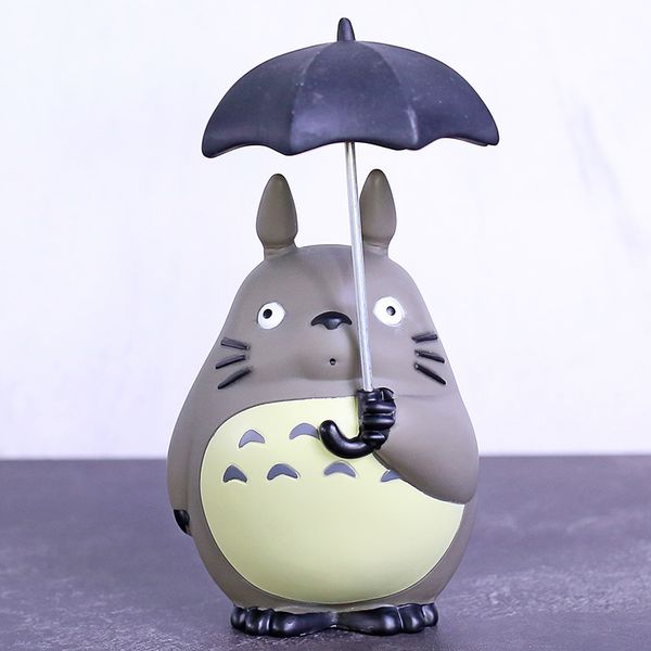 

Kawaii Umbrella Totoro Hayao Miyazaki Figure My Neighbor Totoro Anime PVC Action Figures Collection Model Toy Children Toys Gift