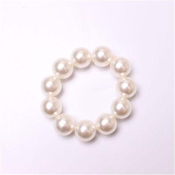

/ pcs simple pearl beaded napkin ring wedding el banquet glass buckle rings