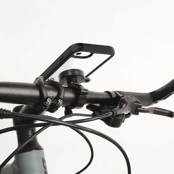 

cell phone mounts & holders plusacc aluminum alloy motorcycle handlebar cradle bicycle mount for 11 pro max 7 8 se2021 shockproof cas