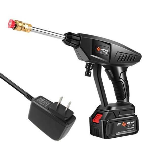 

household cordless 30bar high pressure car wash tool portable vehicle cleaning machine automobile washer with foam generator watering equipm