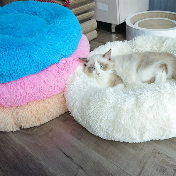 Собака кровати диван круглый плюшевый коврик для собак большие лабрадоры кошка дома домашнее животное DCPET Dropshipping Centre 2021 горячий продаваемый продукт