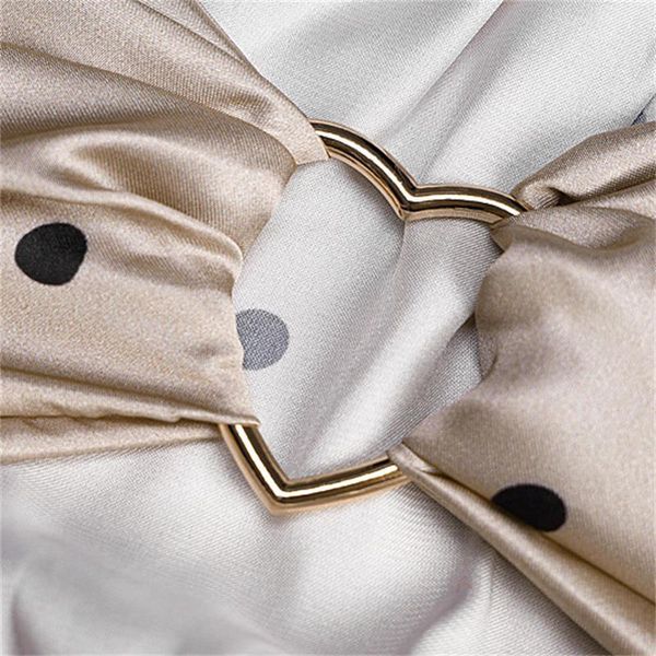 

shestyle polka dot off shoulder long sleeve wrap modern summer spring crop stunning high street t-shirts strapy teesing, Black;white