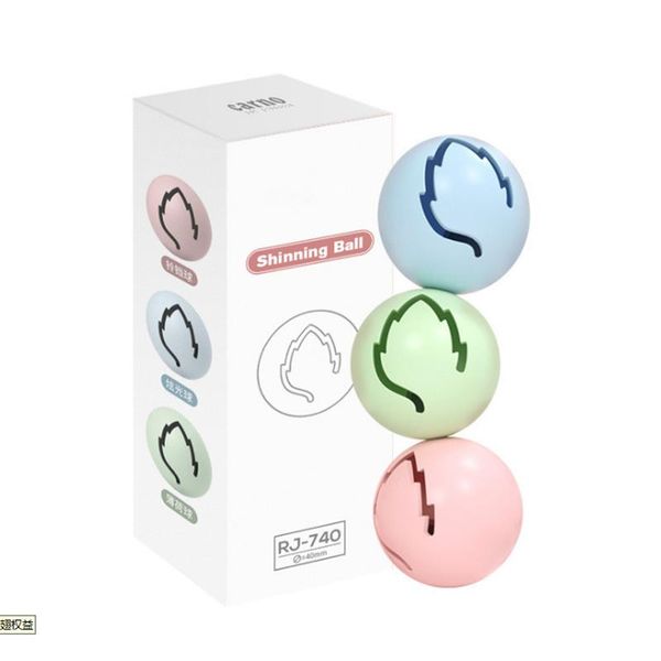 

3pcs set cat toys glowing ball interactive catnip pet toy bell matching disk amusement plate