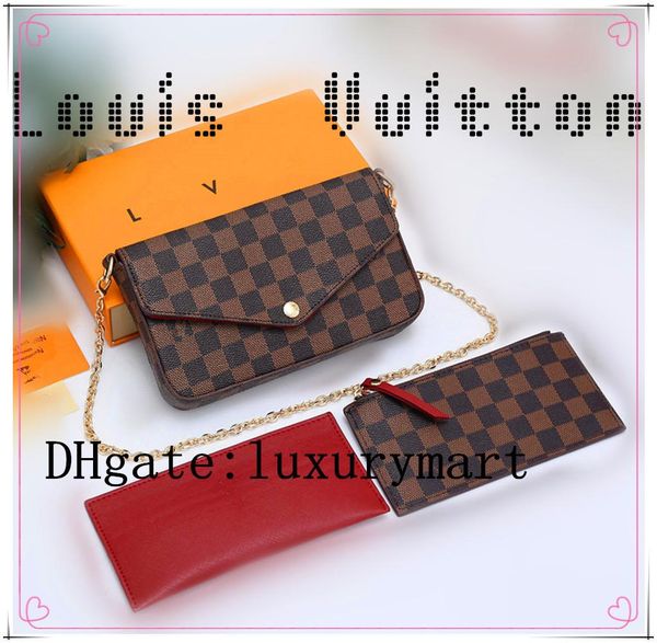 

luxury brand women luxurys designers bags crossbody bag handbag handbags wallet m61276 gglvlouisvitton yslvutton, Red;black