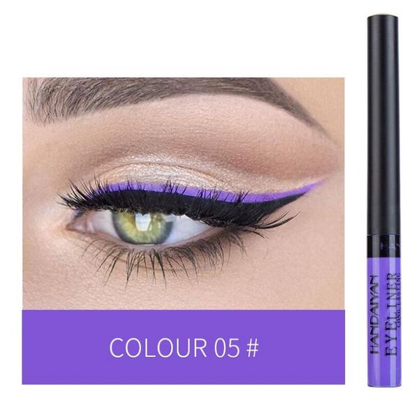 

12 colors matte eyeliner long-lasting waterproof white eye liner liquid eyeliner makeup eyeshadow for party cosmetics