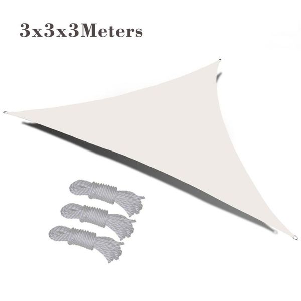 

shade anti-uv triangle waterproof sun sails 95% uv block 160gsm polyester sunshade shelter balcony awning for outdoor patio