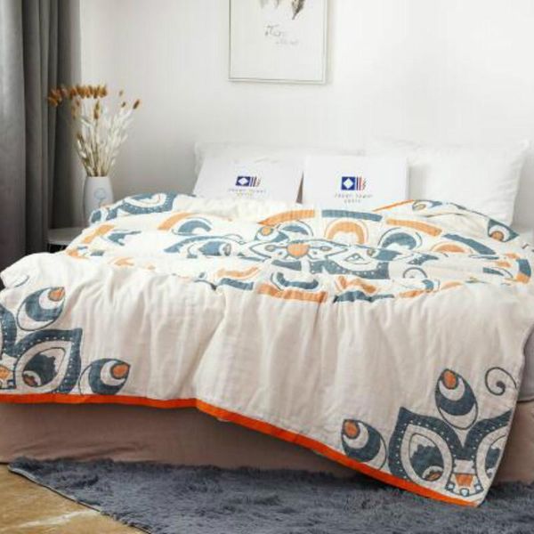 

comforters & sets gauze towels are old-fashioned nostalgic cotton single summer thin section adults cool quilt sheets double blanketlb53005
