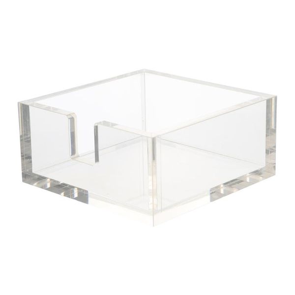 

tissue boxes & napkins 1pc simple napkin storage box acrylic case holder for home office