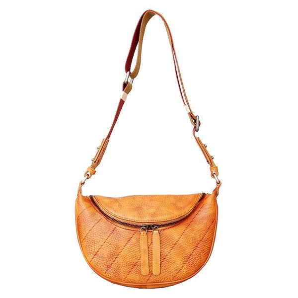 

waist bags genuine leather cow skin women belt bag packs handmade high quality