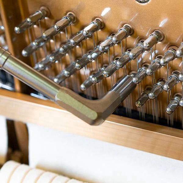 

small tuning hammer l-shape square wrench tuner spanner tip string pin repair tool octagonal head piano accessory braid line