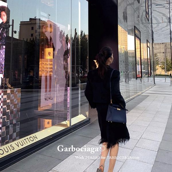 

women's wool & blends garbociaga suit coat, Black