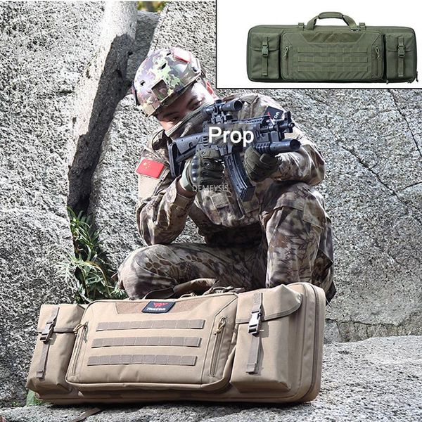 

stuff sacks tactical gun bag portable molle hunting shooting cs rifles case army combat paintball training guns pouches