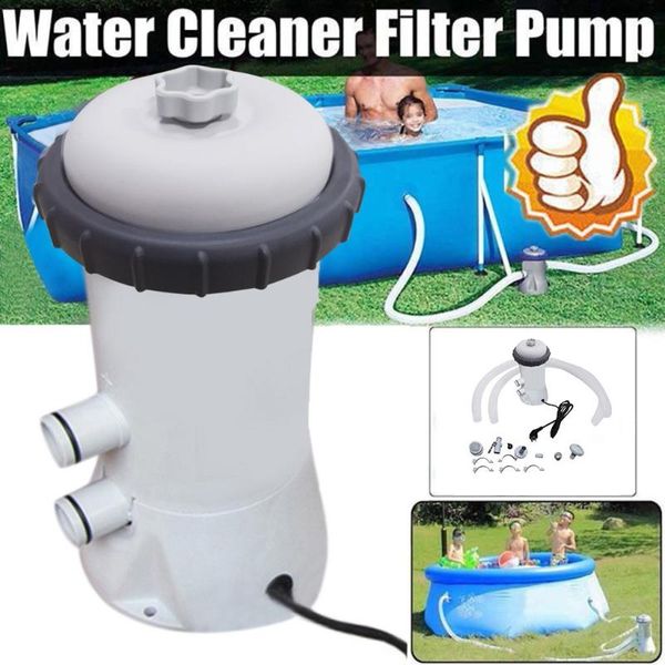 

pool & accessories swimming filter pump 220v electric summer outdoor cleaning tool