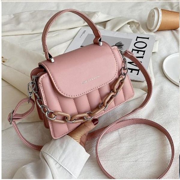 

women bag 2021 korean chain shoulder fashion diagonal small square bags ladies party
