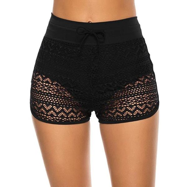

swimming bottom women high waisted bikini swim pants shorts swimsuit swimwear bathing female summer short clothing two-piece suits