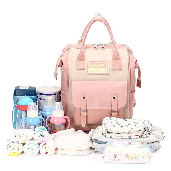 

diaper bags nappy backpack bag mummy large capacity nursing multi-function waterproof outdoor travel for baby care