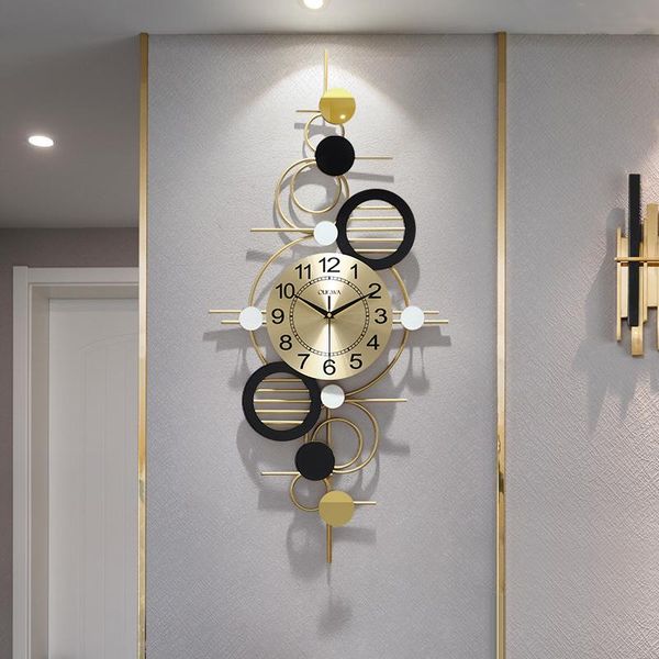 

modern luxury wall clock restaurant decoration creative unique bedroom clocks living room reloj de pared home decor df50bg