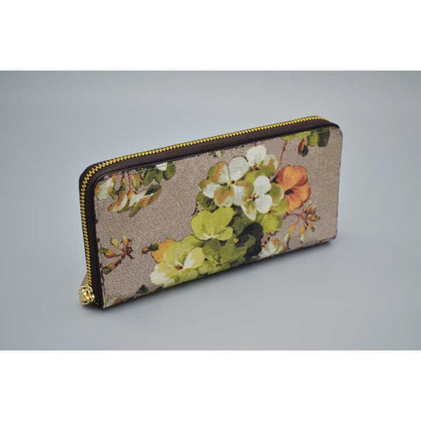 

designer ladies geranium print long zip wallet fashion long wallet1dhti, Red;black