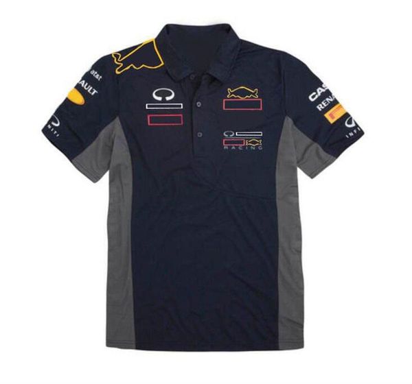 

f1 formula one fans short-sleeved polo shirts, car culture overalls, team joint quick-drying , racing lapel t-shirts can be customized
