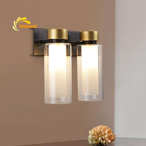 

nordic led indoor wall lamps knob switch modern sconce simple stair light fixture hallway lighting lights lamp