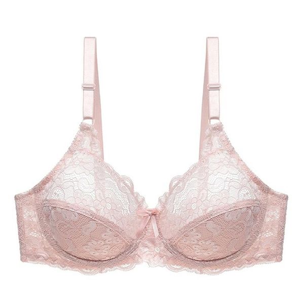 

bras lace lingerie thin push up underwear bra breathable for women femme, Red;black