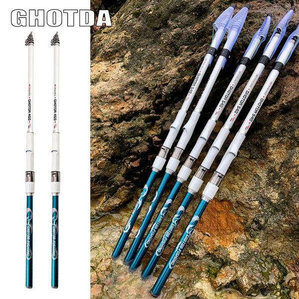 

carbon rock fishing rod 3.6m 4.5m 5.4m 6.3m carp sea spinning ultralight hard boat rods