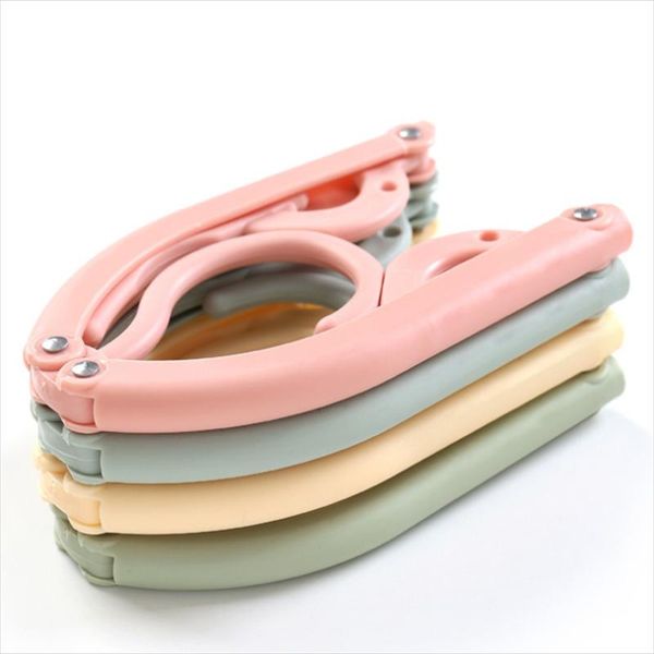 

hangers & racks 5pcs/set retractable portable travel hanger multifunctional plastic rack drying pin trousers hanging tool clothing