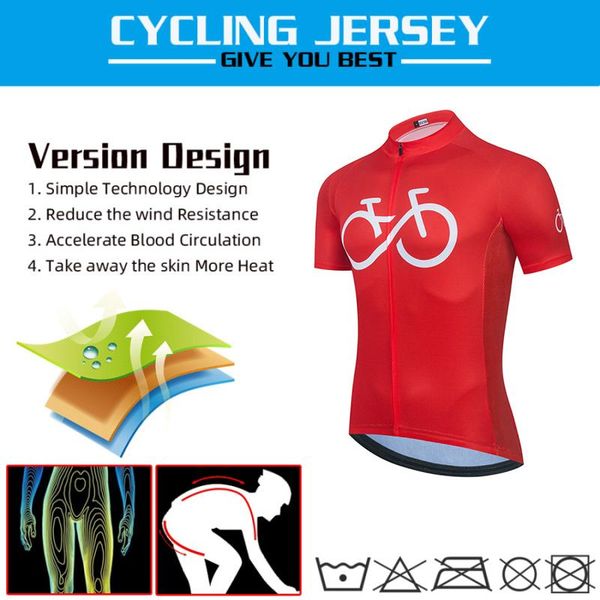 

gym clothing quick-dry breathable cycling sets bike uniform summer jersey set road bicycle jerseys mtb wear, White;black