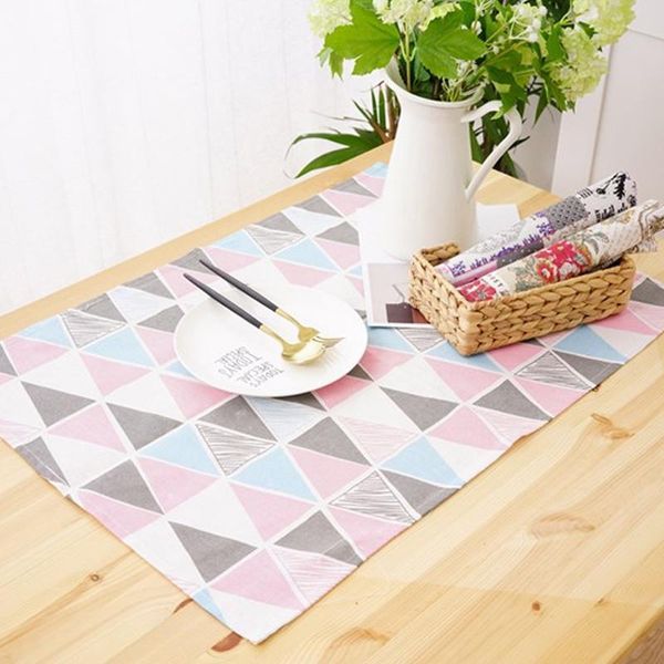 

table cloth 1 pcs mat pad placemat 40x60cm decoration for home kitchen dining room hyd88