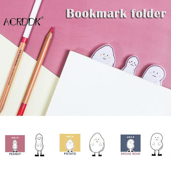 

bookmark 5pcs cartoon beans plastic for more fun reading page clip gift kids student enthusiasts fl
