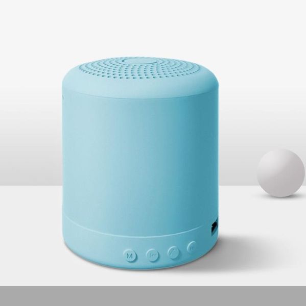 Speaker Bluetooth Colorido Mini Sem Fio Portátil Alta Qualidade Telefone Celular Audios Pequeno Dente Azul Audios