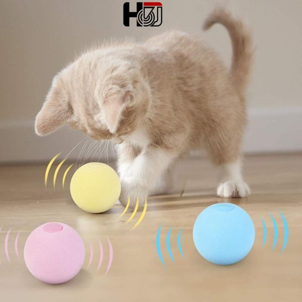 

smart cat toys interactive ball catnip training toy pet playing squeaky supplies products for cats kitten kitty