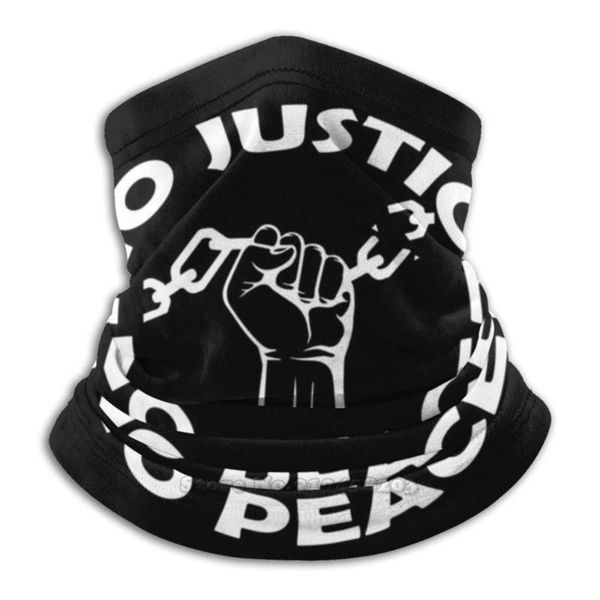 

scarves no justice peace bandana scarf mask scarfs neck warmer headwear bath beauty personal care coverings washable black stretch, Blue;gray