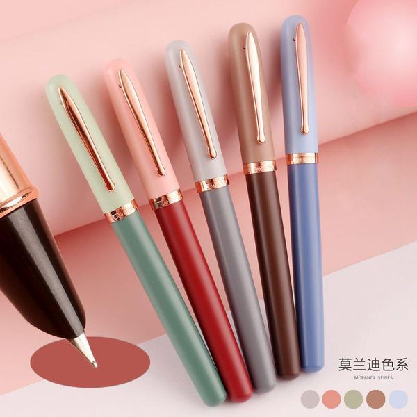 

fountain pens creativity retro iridium morandi sharp pen ink bag replaceable pen-and-ink calligraphy school office stationery