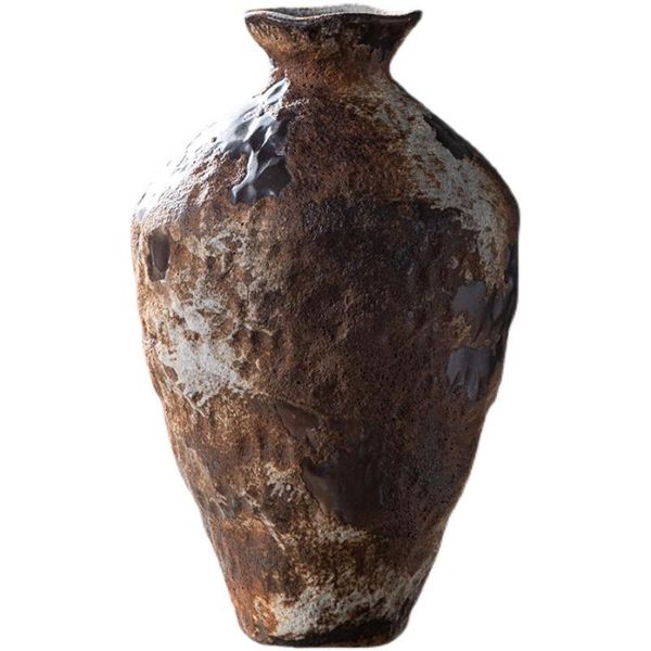 

vases retro zen thick ceramic vase indoor deskdry flower inserter homestay antique
