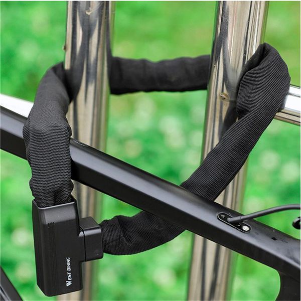 

bike locks bicycle lock mtb road safety anti-theft chain with keys outdoor cycling accessories