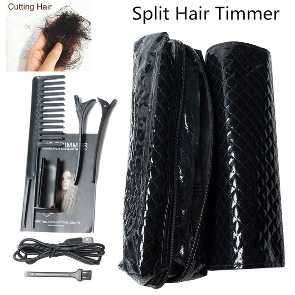 

hair split trimmer 2021 new usb charging professional hair cutter smooth end cutting clipper beauty set bag product dual 1/41/8