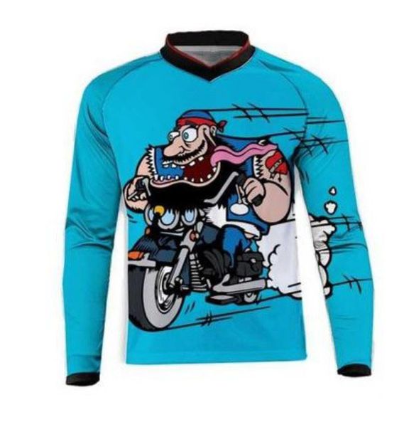 

extreme off-road motorcycle championship mountain bike downhill fancy long-sleeved t-shirt men and women quick-drying four seasons fashion s