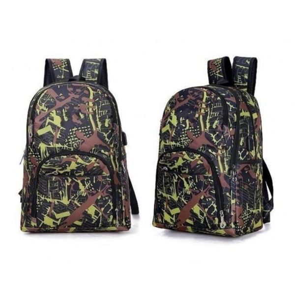 2021 Melhores bolsas ao ar livre camuflagem mochila de viagem bolsa de computador Oxford corrente de freio bolsa de estudante do ensino médio muitas cores XSD1008