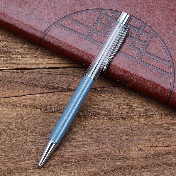 

ballpoint pens exquisite masonry pen stylish creative stylistic for writing stationery office and school custom logo gifts, Blue;orange