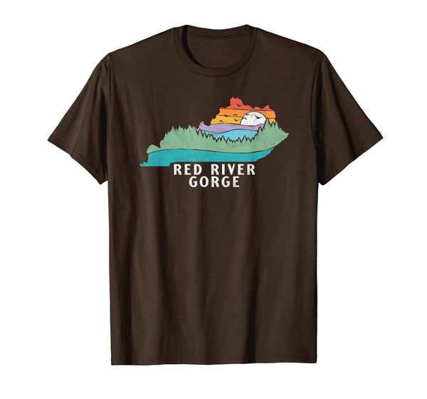 

Red River Gorge Kentucky Outdoors State Nature Retro T-Shirt, Mainly pictures