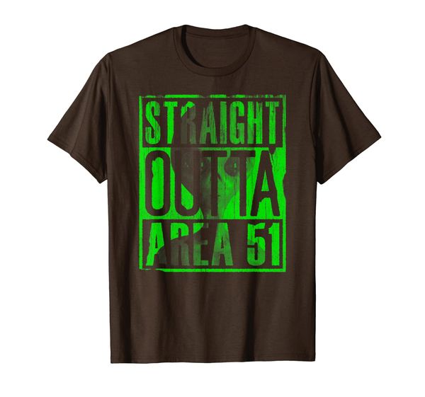 

Retro Vintage Style Straight Outta Area 51 Alien UFO Face T-Shirt, Mainly pictures