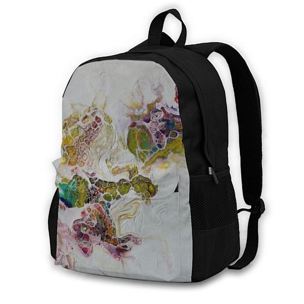 

backpack serpent backpacks polyester workout girl pattern cute bags