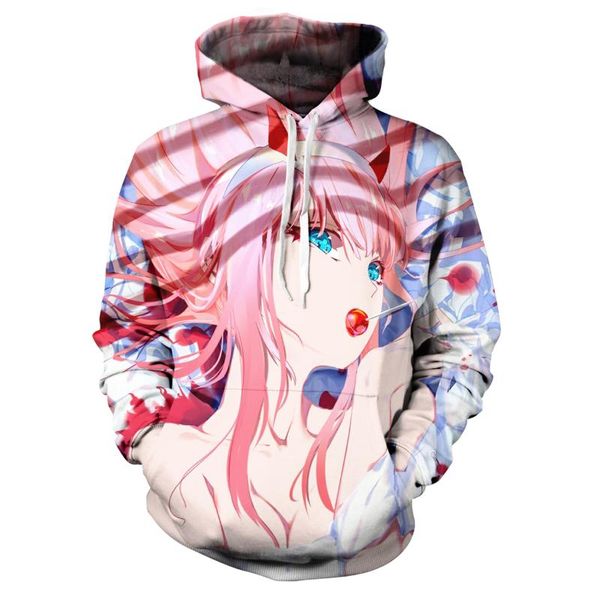 

men's hoodies & sweatshirts movie and animation surroundings 3d printing hoodie sweatshirt long sleeve spring autumn sportswear boys/gi, Black