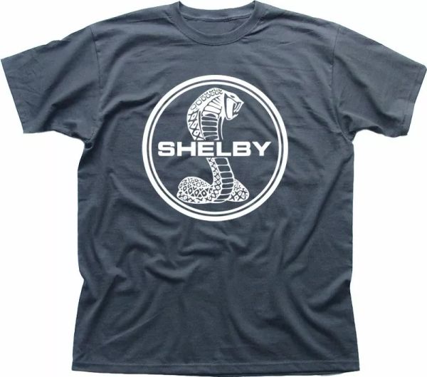 

Shelby Cobra muscle car GT350 mustang gift for Dad grey tshirt FN9221, White;black